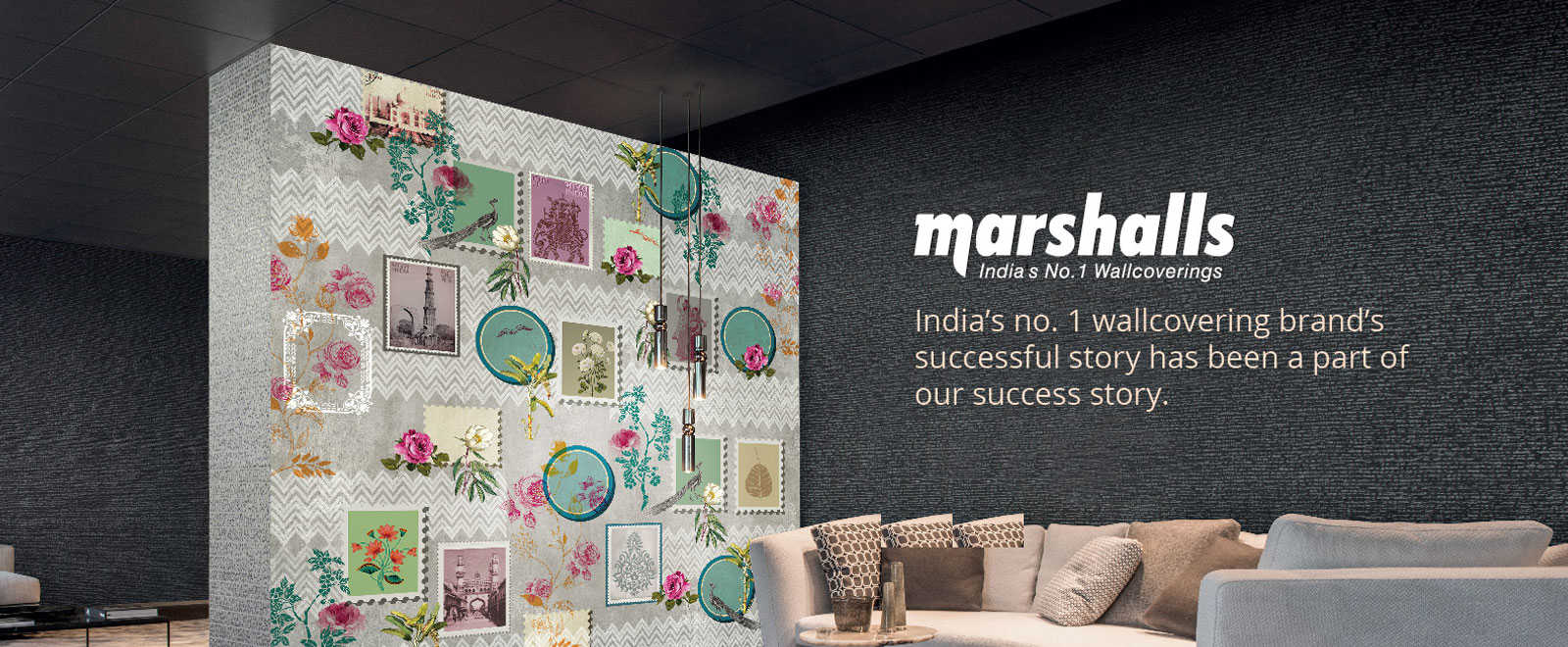 Marshalls Wallcoverings at Water Communications